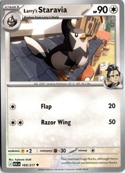 Larry's Staravia 169/217 Mega Evolution: Ascended Heroes