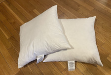 95 Feather 5 Down 100 Cotton Square Pillow Inserts 18x18