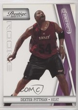 2010-11 Prestige Rookie Bonus Shots Purple 3/49 Dexter Pittman #182 0f6