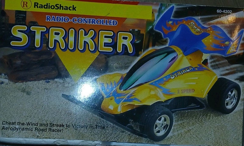 Radio Shack Striker Remote Radio Controlled Car 