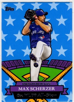 2025 Topps Archives All-Stars Max Scherzer No. 07AS-8 Toronto Blue Jays
