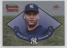 2002 Fleer Tradition Diamond Tributes Derek Jeter #3DT HOF 0x5w