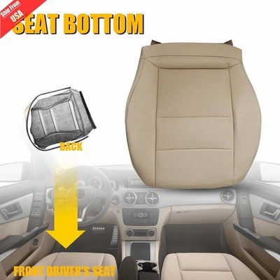 For Mercedes Benz C250 C300 C350 2008-2014 Left Driver Bottom Leather Seat Cover