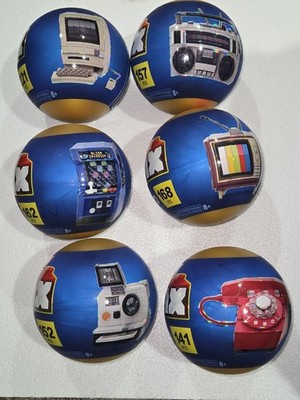 Zuru MAX Retro 6-Mystery Build Balls Telephone Boombox Light Computer TV Camera