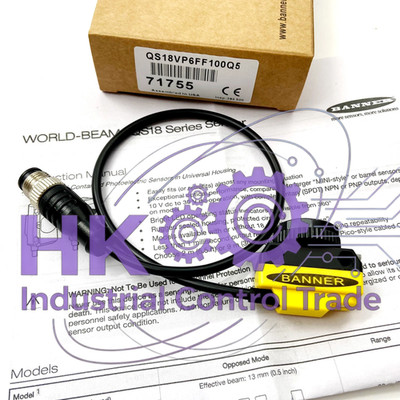 1PCS New FOR BANNER QS18VP6FF100Q5 Sensor QS18VP6FF100Q5  Fast Delivery