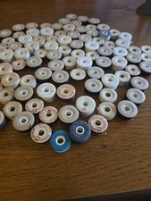 Lot of 100 Full  Bobbins of Sewing Thread - Atco Star Bobbin - American Thread 