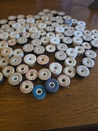 Lot of 100 Full Bobbins of Sewing Thread - Atco Star Bobbin - American Thread - Picture 1 of 9