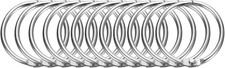 14Pcs Shower Curtain Rings, 1.3 Inch ID Iron round Snap Shower Curtain Hooks Gli