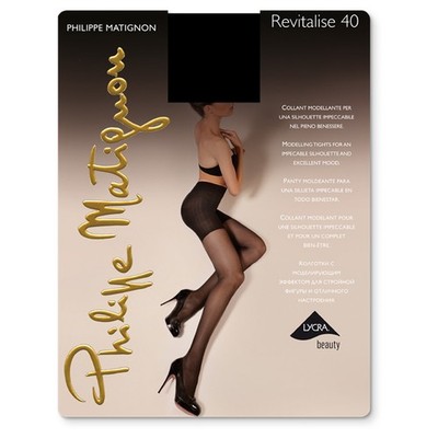 Philippe Matignon Revitalise 40 Den Graduated Compression Tights