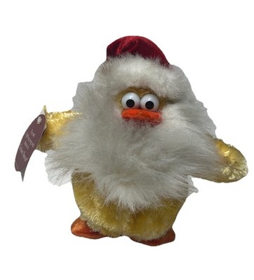 Vintage DanDee Christmas Chicken Santa Hat