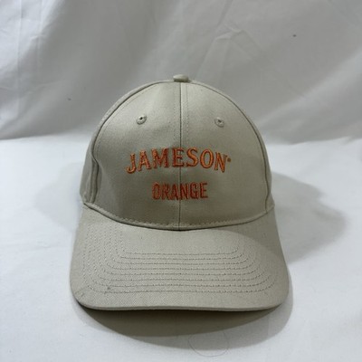 Jameson Orange Irish Whiskey Beige Cap Hat Adjustable
