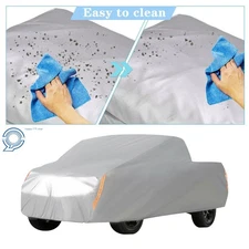 For Most Cars Polyester Truck Cover UV-Resistant Waterproof Outdoor Anti Snow