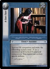 LOTR: A Grey Ship [Ungraded] Siege of Gondor Lord of the Rings TCG Decipher