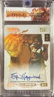 Spencer Haywood: "Haymaker" Bo Jackson Battle Arena Inspired Ink Fire, Auto NM