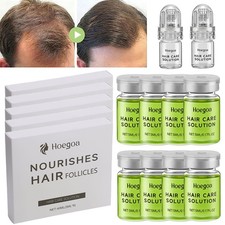 8-40Pcs MICRONEEDLE Hair Regrowth System, Advanced Hair Treatment Ginseng Serum