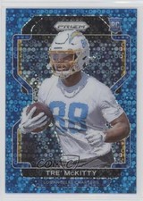 2021 Panini Prizm Rookie No Huddle Blue Prizm 17/79 Tre' McKitty #416 0c6