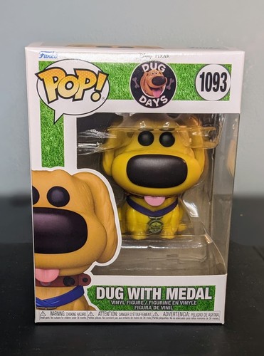Funko Pop Dug Days Dug & Squirrel Dug With Medal Disney Pixar Vinyl Figuren Set - Bild 4 von 4