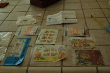 Winnie the Pooh Disney international Collectors Postage stamps stamp set