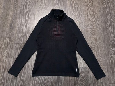 Mens Odlo I-Thermic Mid Layer Battery Heated Compression Sweater Size L