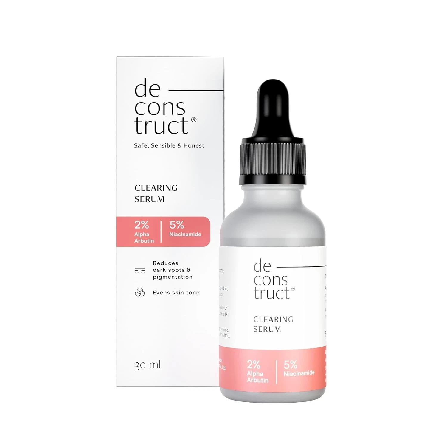 Deconstruct 2% Alpha Arbutin 5% Niacinamide Clearing Serum 30ml
Opens in a new window or tab