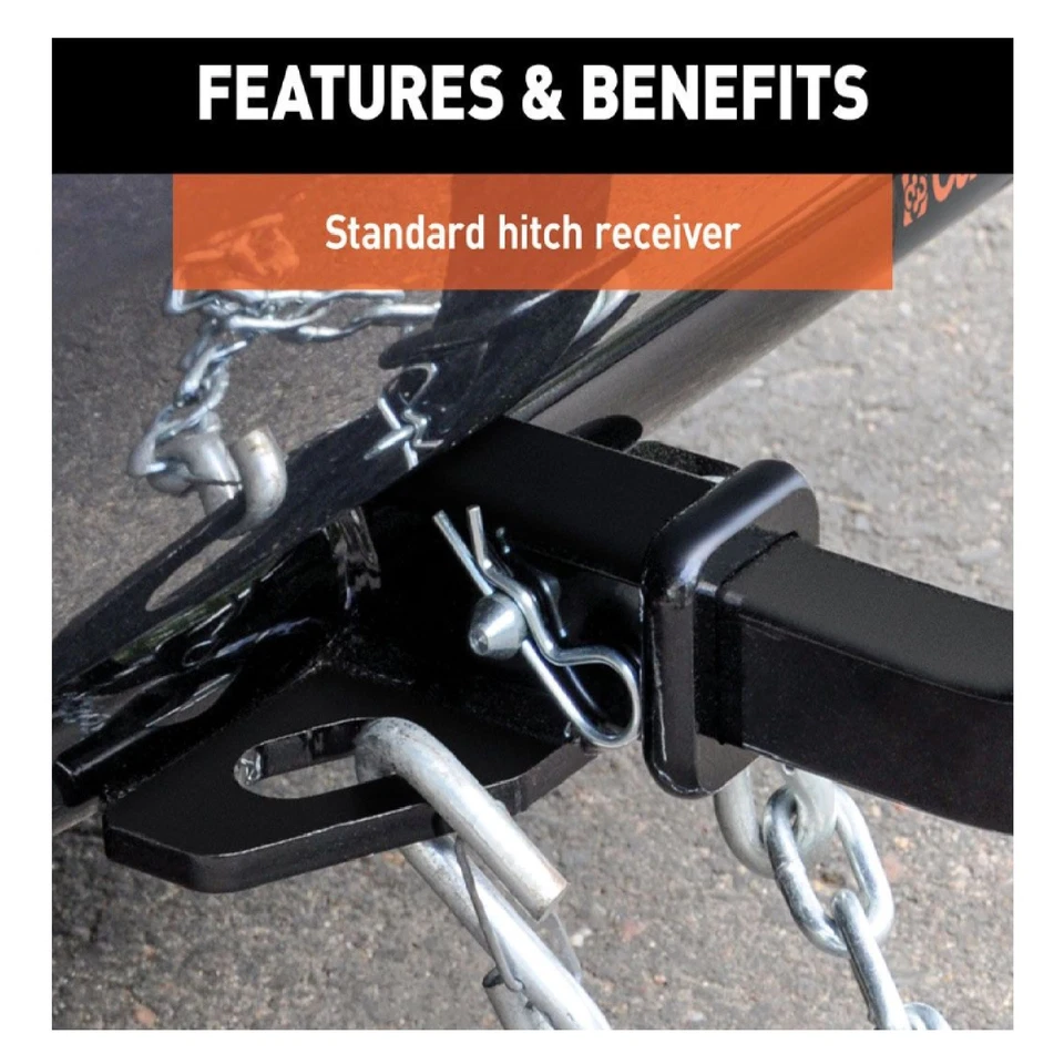 Curt Class 1 Trailer Hitch 11290 for 99-03 Acura CL / TL / 98-07 Honda Accord Foto 3 de 4