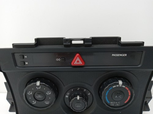 2013-16 Subaru BRZ Scion FRS Clock Climate Control Panel Heater AC Switch 85201C - Picture 4 of 8