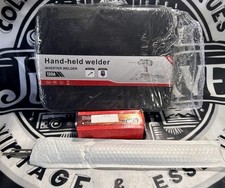 Portable Welding Machine, 110V Hand-held Inverter Welder 120A w/ Goggles  Rods