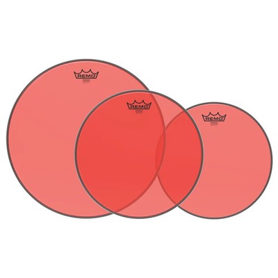 Remo Emperor Colortone 3-pc Tom Pack - 12''/13''/16'' - Red