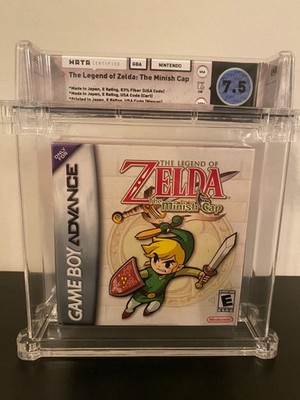 Legend of Zelda: The Minish Cap Graded CIB - WATA 7.5 - Game Boy Advance (GBA)