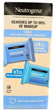 Neutrogena Makeup Remover Wipes 4 Packs-25 Ct 125 Total Towelettes
