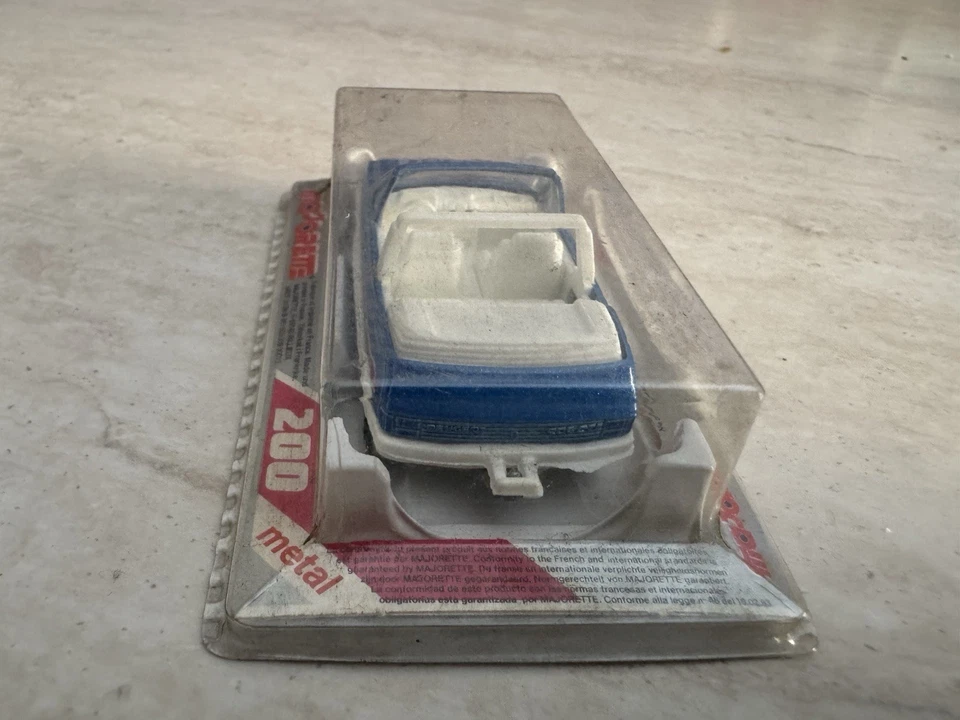 MAJORETTE PEUGEOT CABRIO N. 210 SCALA 1:55 NUOVA IN BOX DA COLLEZIONE - Immagine 4 di 4
