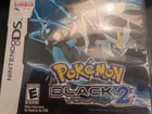 Pokemon Black Version 2 Nintendo DS Case & Manual ONLY NO GAME