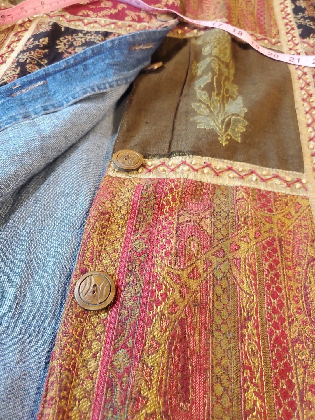 Units Women’s Denim Jacket Fall Patchwork Embroid… - image 8