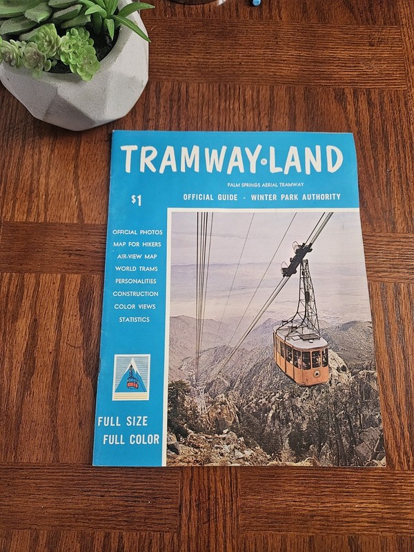 Vintage 1964 Tramwayland Guide Book Palm Springs Aerial Tramway Souvenir 
