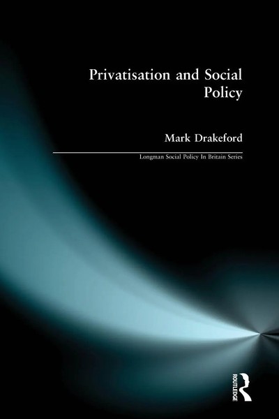 Mark Drakeford | Social Policy And Privatisation | Taschenbuch | Englisch (1999)-image