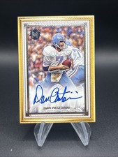 2023 Topps Motif Gallery Graphs Auto /99DAN PASTORINI Houston Oilers SSP