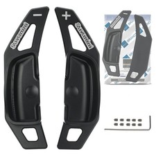 BRANDT Schaltwippen ALU SCHWARZ f&uuml;r MERCEDES BENZ W204 C-Klasse S204 C204