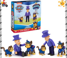 Paw Patrol Chase & Humdinger Figures Set, Kids Toys for Boys and Girls Ages 3 an