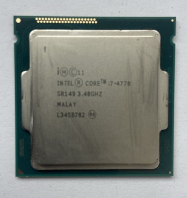 Intel Core i7-4770 CPU (4 Cores, 3,40GHz Prozessor) FCLGA1150 [Gebraucht]