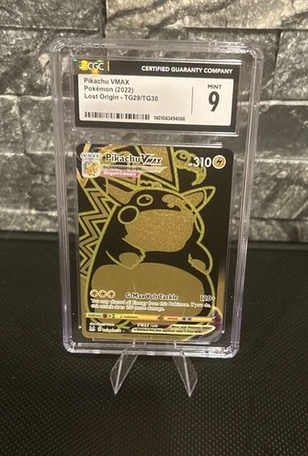 CGC 9 Pikachu VMAX (Secret) TG29/TG30 Swsh11: Lost Origin Trainer Gallery Holo