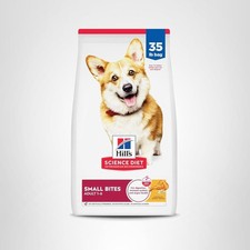 Hill's Science Diet Small Bites Adult Dry Dog Food - Chicken  Barley, 35 Lb