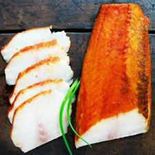 Smoked Sable Wild Caught ,Naturally Smoked Ready To Eat !! US SELLER !!