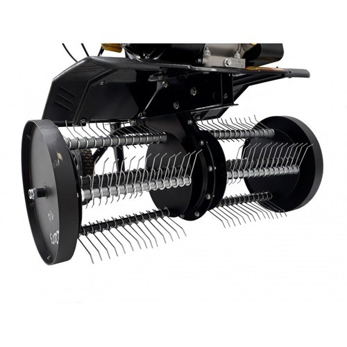 Aerator Rasenlüfter Bodenbelüfter Vertikutierer für Gartenfräse 31mm Achse 66cm - Bild 3 von 4