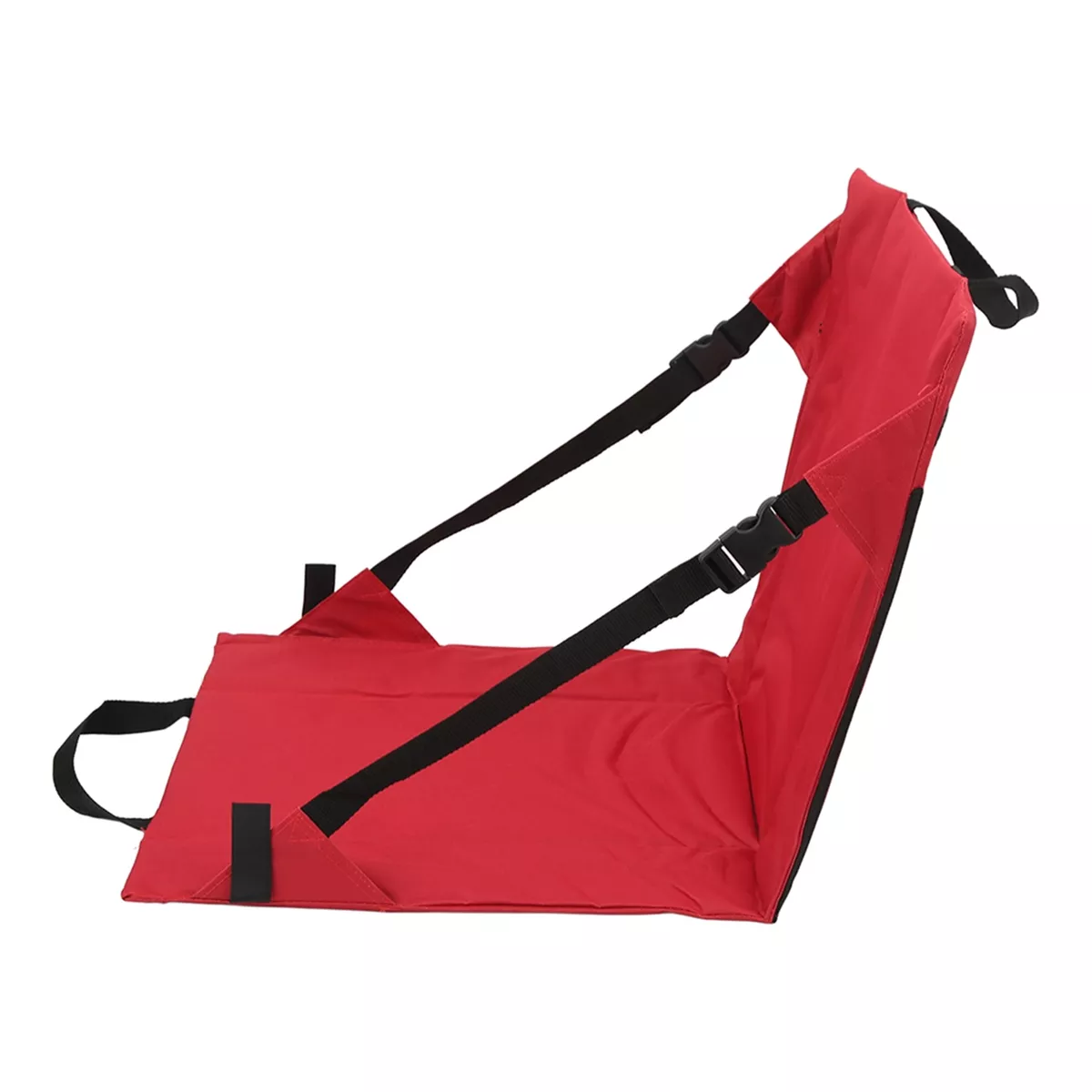 Portable seat cushion clearance with back support