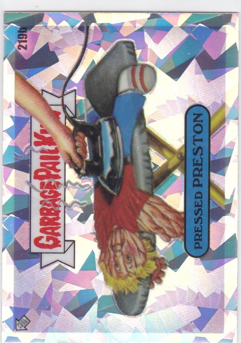 PRESSED PRESTON 2023 TOPPS CHROME GARBAGE PAIL KIDS OS6 ATOMIC