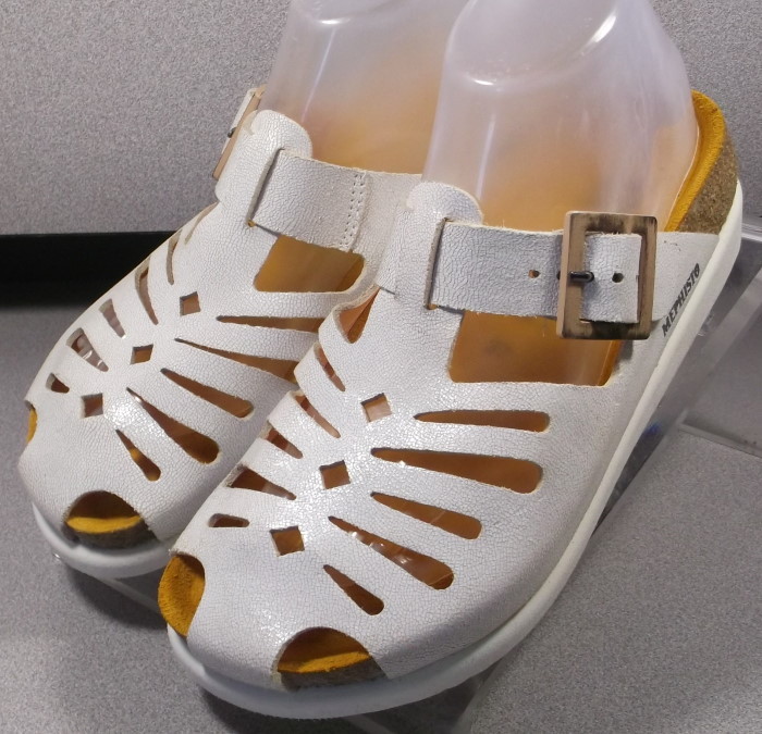DAHLIA WEISS LMSPSA60 Damenschuhe Schuhes Größe 7 Eur 37 WEISS Leder Sandales Mephisto DAHLIA WEISS LMSPSA60 Damenschuhe Schuhes Größe 7 Eur 37 WEISS Leder Sandales Mephisto