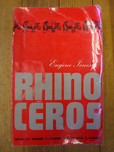 rhinoceros eugène ionesco rhinoceros eugène ionesco