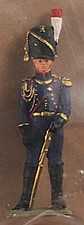Starlux L'Empire - Artillery Battalion Commander 65mm painted EXCLUSIVE mib