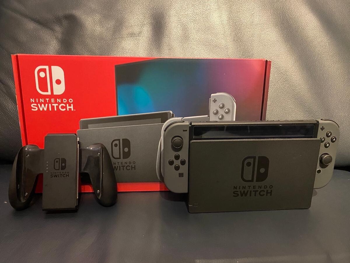 Nintendo Switch 32GB Spielkonsole - Grau (2500066) online kaufen