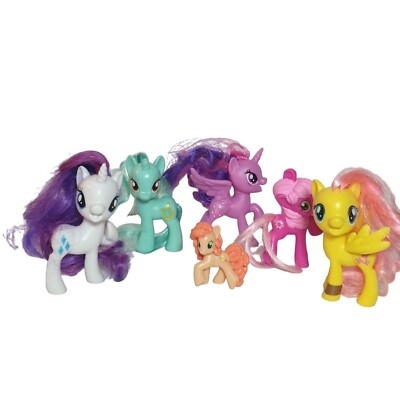My Little Pony Variety Figures Playset Bundle 6 Piece MLP Set | eBay